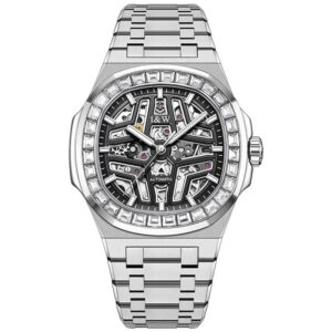 Đồng hồ nam chính hãng IW CARNIVAL Skeleton IW763G-3