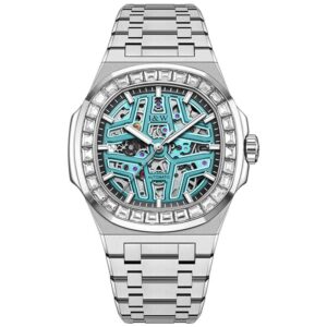 Đồng hồ nam chính hãng IW CARNIVAL Skeleton IW763G-1